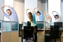 office yoga